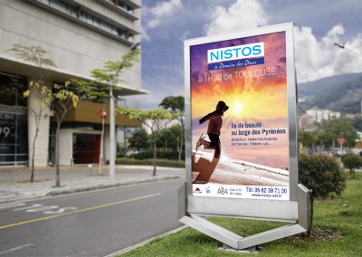 Affiche pour la Station de ski de Nistos