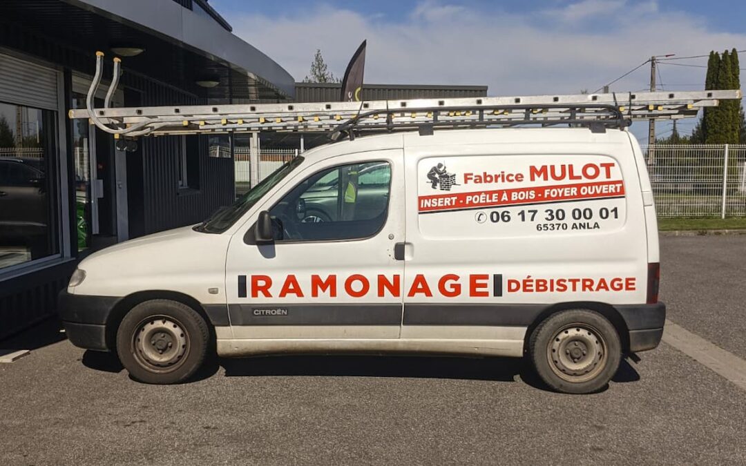 Marquage véhicule pour Fabrice Mulot – Ramonage